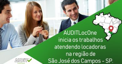 AUDITLocOne inicia os trabalhos atendendo locadoras na região de São José dos Campos – SP AUDITLocOne inicia os trabalhos atendendo locadoras na região de São José dos Campos – SP
