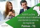 AUDITLocOne expande os trabalhos atendendo locadoras na região de Palmas – TO. AUDITLocOne expande os trabalhos atendendo locadoras na região de Palmas – TO.