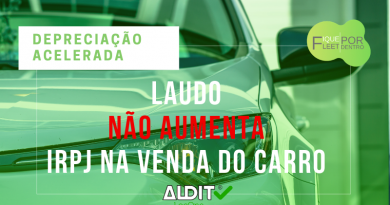 Laudo NÃO aumenta IRPJ na venda do carro | DEPRECIAÇÃO ACELERADA Laudo NÃO aumenta IRPJ na venda do carro | DEPRECIAÇÃO ACELERADA