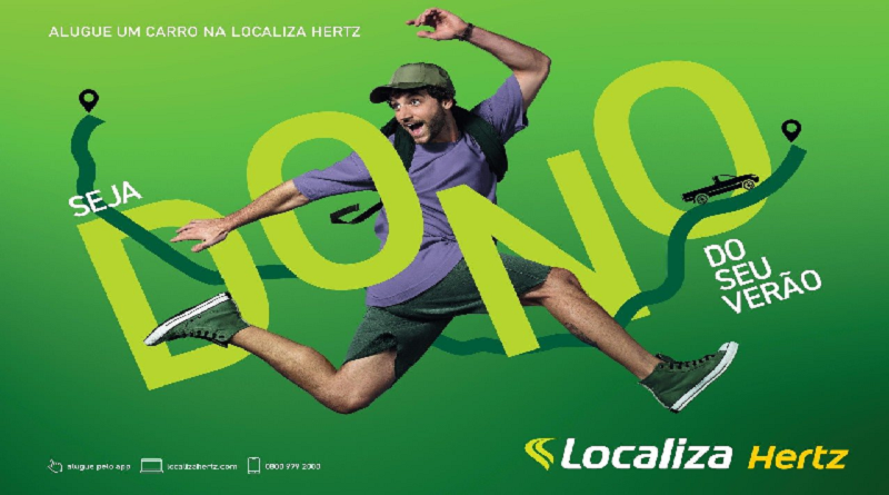 Campanha publicitária da Localiza Hertz para o verão - Imagem: divulgação