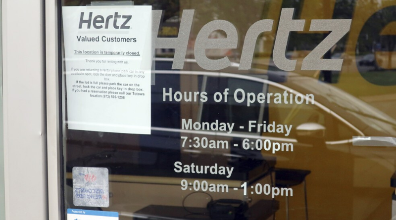 Hertz, após desistir oferta de ações, procura empréstimo de até US$ 1 bi