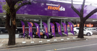 Seminovos Movida inaugura primeira loja conceito focada em shoppings. Unidade está localizada no Grand Plaza Shopping, em Santo André (SP).