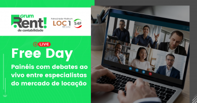 AO VIVO, 18h: Fórum Rent! de contabilidade | Conheça o que realmente é o setor de locação AO VIVO, 18h: Fórum Rent! de contabilidade | Conheça o que realmente é o setor de locação