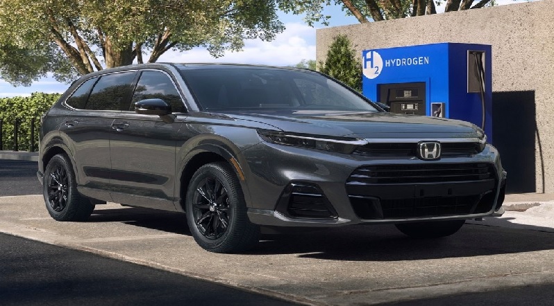 Honda CR-V ganha versão a hidrogênio que também vai na tomada. O e:FCEV estará disponível para aluguel na Califórnia no final deste ano