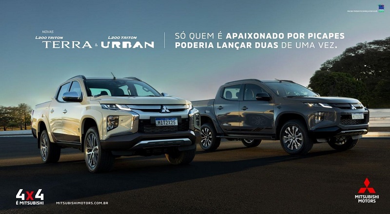 Mitsubishi Motors apresenta nova Campanha "Paixão por Picapes", focada nas séries especiais da L200 Triton: Terra e Urban