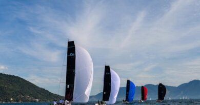 Quarta e última etapa da Copa Mitsubishi - Circuito Ilhabela de Vela Oceânica acontece neste fim de semana. Sir Peter Blake