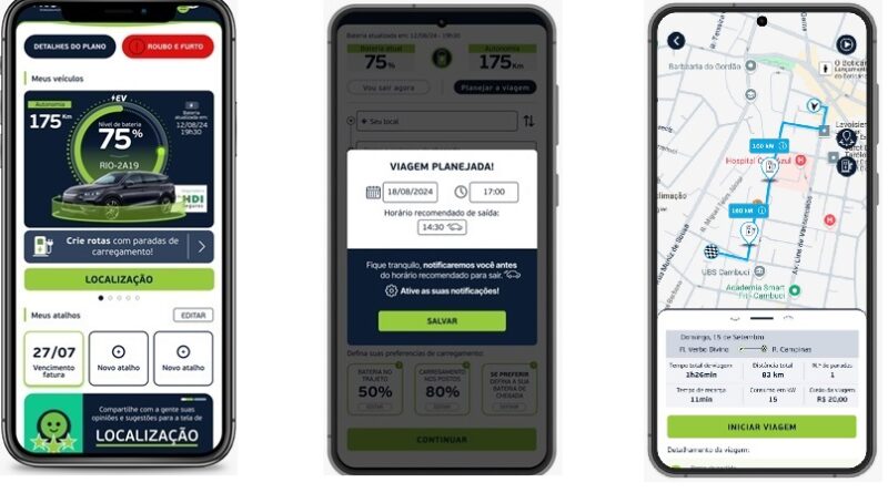 Ituran Brasil lança solução para motoristas de carros elétricos, com trajetos otimizados e integração inteligente aos pontos de recarga