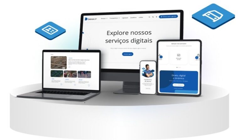 Governo de SP reformula portal e aplicativo do Detran-SP em nova frente da transformação digital do estado
