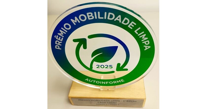 CAOA é destaque nacional em prêmio de eficiência ambiental com três modelos entre os menos poluentes do Brasil CAOA Chery Arrizo 6 PRO, CAOA Chery Tiggo 7 PRO Hybrid e SUBARU Forester garantem troféus no Prêmio Mobilidade Limpa 2025