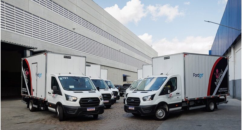 Murici Logística contrata 51 Transits por assinatura do Ford Go Frotas O maior operador logístico de e-commerce do Brasil tem agora cerca de 450 Transits por assinatura em sua frota