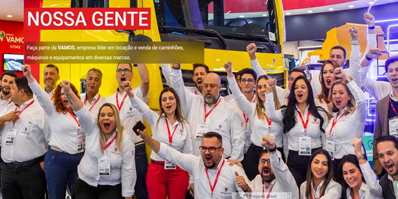 VAMOS anuncia mais de 100 vagas em todo o Brasil Oportunidades abrangem diferentes áreas e níveis de experiência, com desenvolvimento e promoção contínua na carreira dos profissionais.