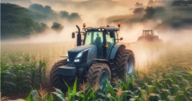 Panorama 2025 aponta alta na colheita com máquinas alugadas. 38% dos produtores já contratam colheitadeiras com operador, enquanto 18% recorrem à pulverização terceirizada e 11% ao aluguel de tratores com operador