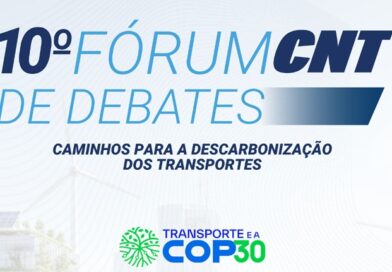 Descarbonização do transporte é tema do 10º Fórum CNT.  Evento gratuito debate caminhos para reduzir emissões no setor de transporte e destaca tecnologias que podem impactar a renovação de frotas e a operação de locadoras.