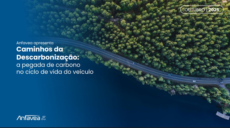 Brasil tem menor pegada de carbono.  Estudo da Anfavea em parceria com o BCG indica que os veículos fabricados e utilizados no Brasil têm a menor pegada de carbono do mundo no ciclo de vida, com destaque para o uso de etanol e a matriz elétrica renovável.