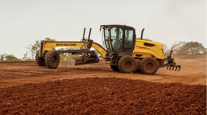 Máquinas de construção avançam no agro e ampliam demanda por equipamentos, movimento impulsionado pela necessidade de infraestrutura nas propriedades rurais.