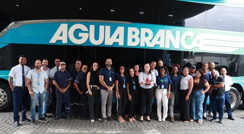 Águia Branca conquista vice-liderança no GPTW Bahia 2026, na categoria Médias Empresas. É a única representante do transporte rodoviário de passageiros entre as organizações reconhecidas.