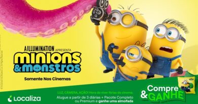 Localiza leva a magia de "Minions & Monstros" para as férias de julho com experiências exclusivas para as famílias