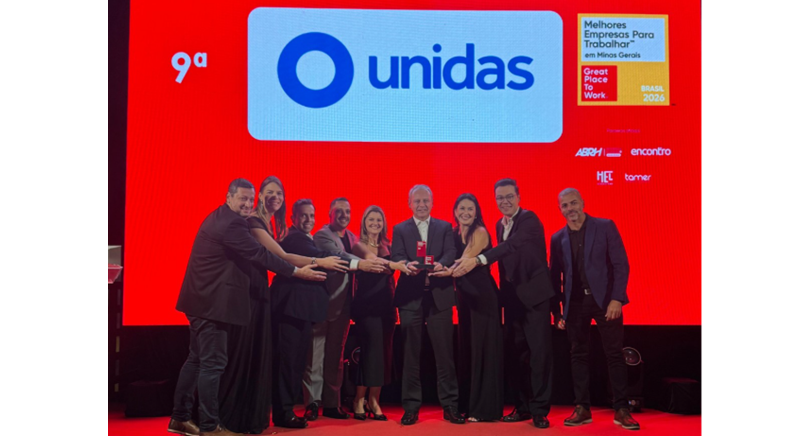 Unidas é destaque no GPTW Minas Gerais. Unidas conquista a 9ª posição e reforça iniciativas de cultura organizacional, desenvolvimento profissional e diversidade.
