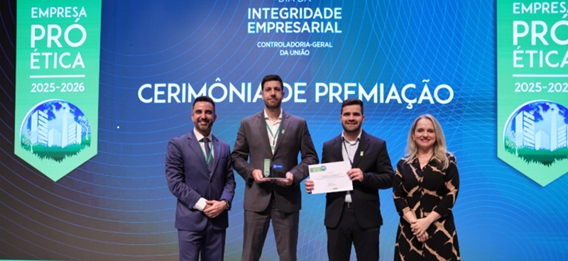 Unidas conquista Selo Pró-Ética 2025-2026 concedido pela CGU. Reconhecimento da Controladoria-Geral da União destaca empresas que adotam práticas de integridade, governança e prevenção à corrupção.