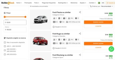 Quando o site da locadora passa a vender.