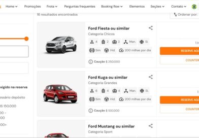 Quando o site da locadora passa a vender.