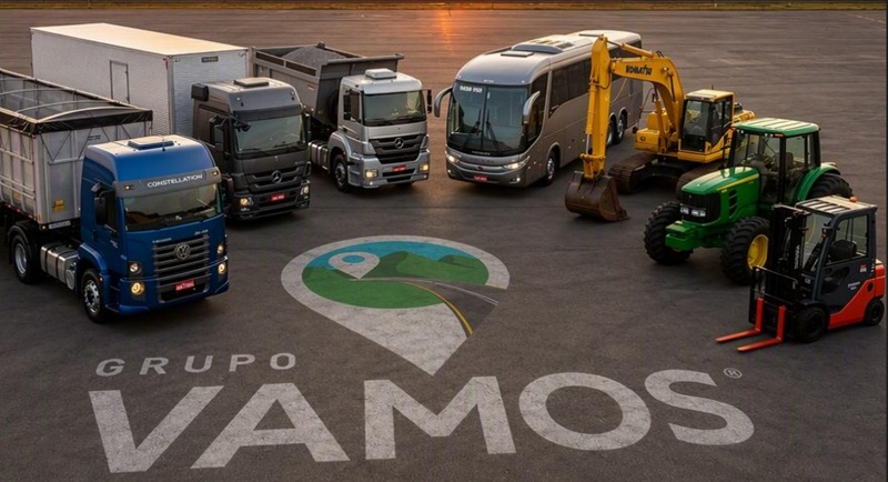 VAMOS cresce 10,8% no 2T26, aumenta ocupação da frota e reduz estoques. Registra alta de 10,8% na receita líquida e chega a 89% de ocupação da frota.