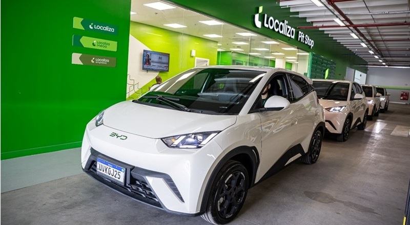 Brink’s renova frota leve operacional por 78 veículos elétricos em parceria com a Localiza Empresas
