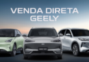 Geely iniciou seu programa de vendas diretas no Brasil. A estratégia contempla os modelos elétricos Geely EX2 e Geely EX5, além do híbrido plug-in Geely EX5 EM-i.