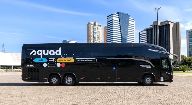 Squad apresenta soluções de transporte e segurança na ABAV Expo 2026 e registra 600 mil passageiros entre janeiro e agosto.