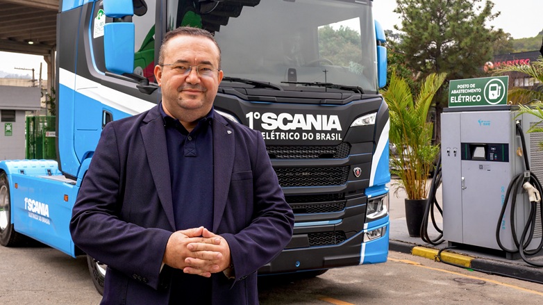 Silvio Renan Souza assume a diretoria de Vendas de Soluções da Scania Operações Comerciais Brasil após atuar no Peru.